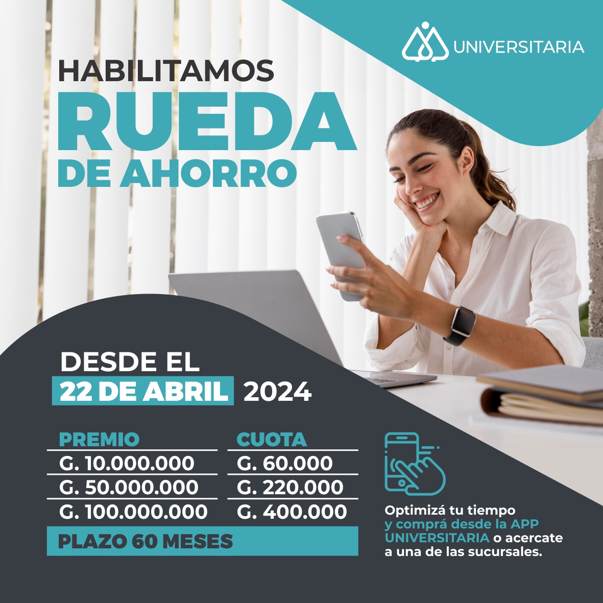 APERTURA RUEDAS DE AHORRO