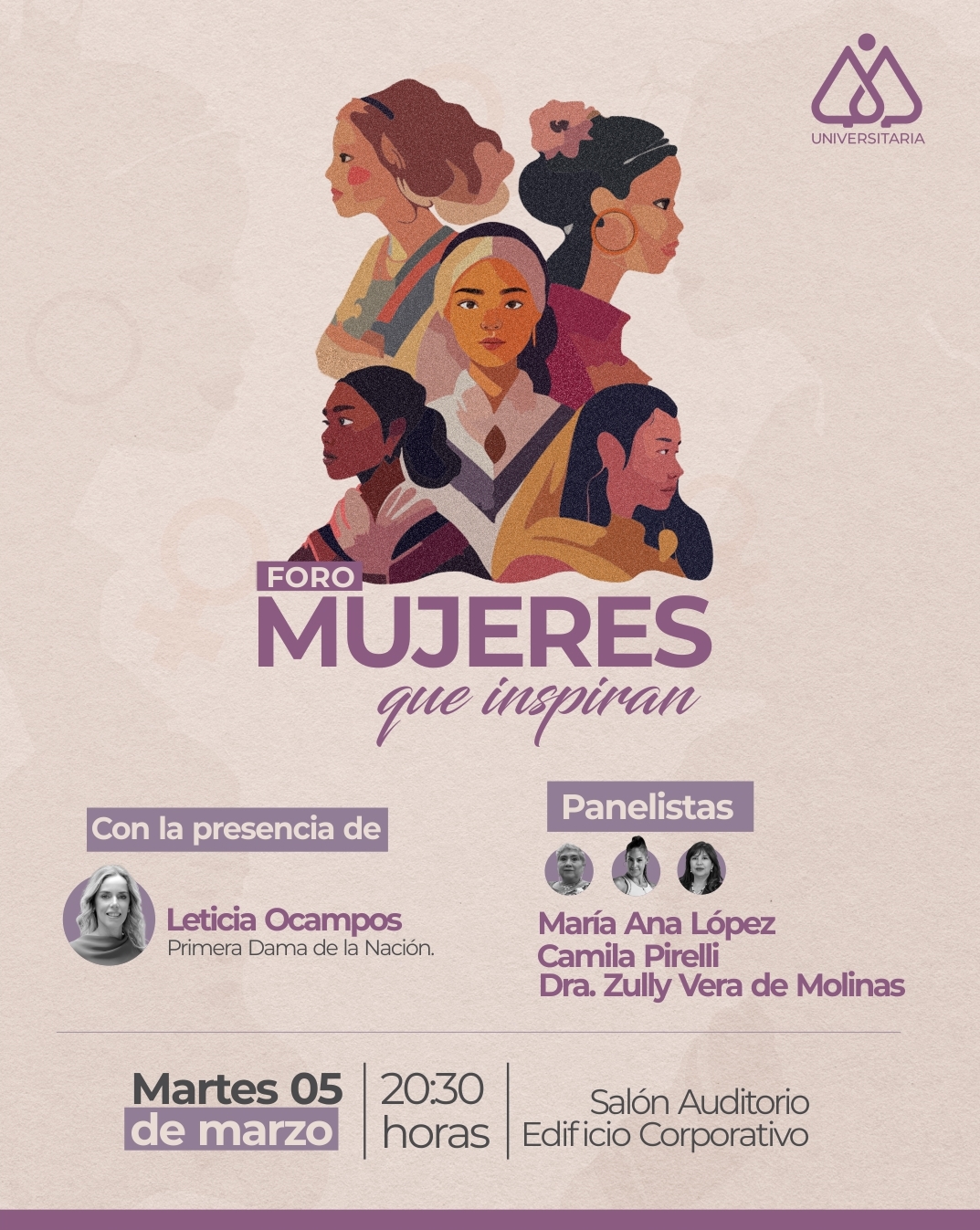 Foro "Mujeres que inspiran"